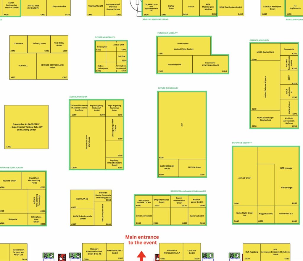 Exhibitor list & floor plan